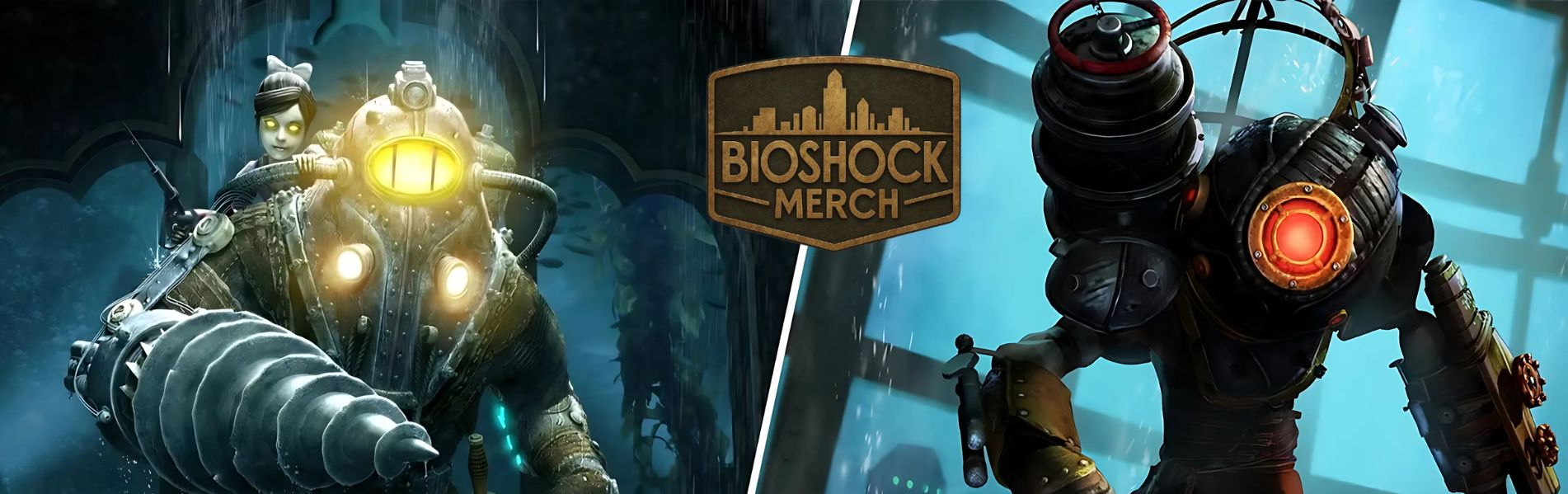 bioshock merch banner - Bioshock Merch